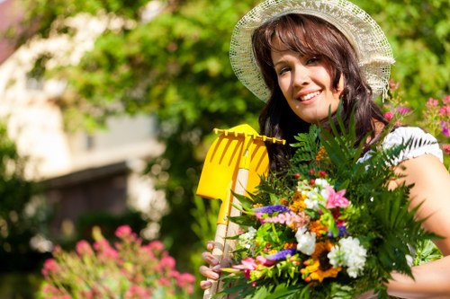Professional garden clearance preparing a Sidcup garden for landscaping