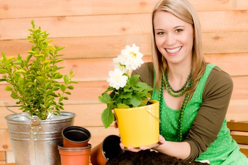 Screen-reader compatible local landscapers webpage